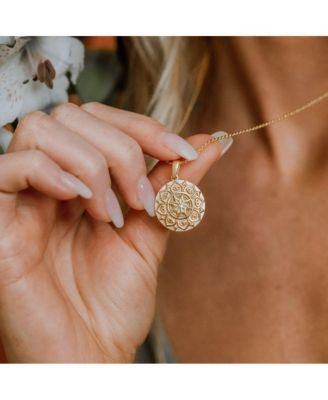 Mandala I Am Supported And Protected Gold / Original