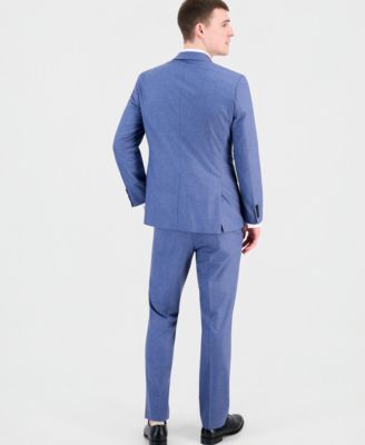 Men's Modern-Fit Wool Blend Nested Suit