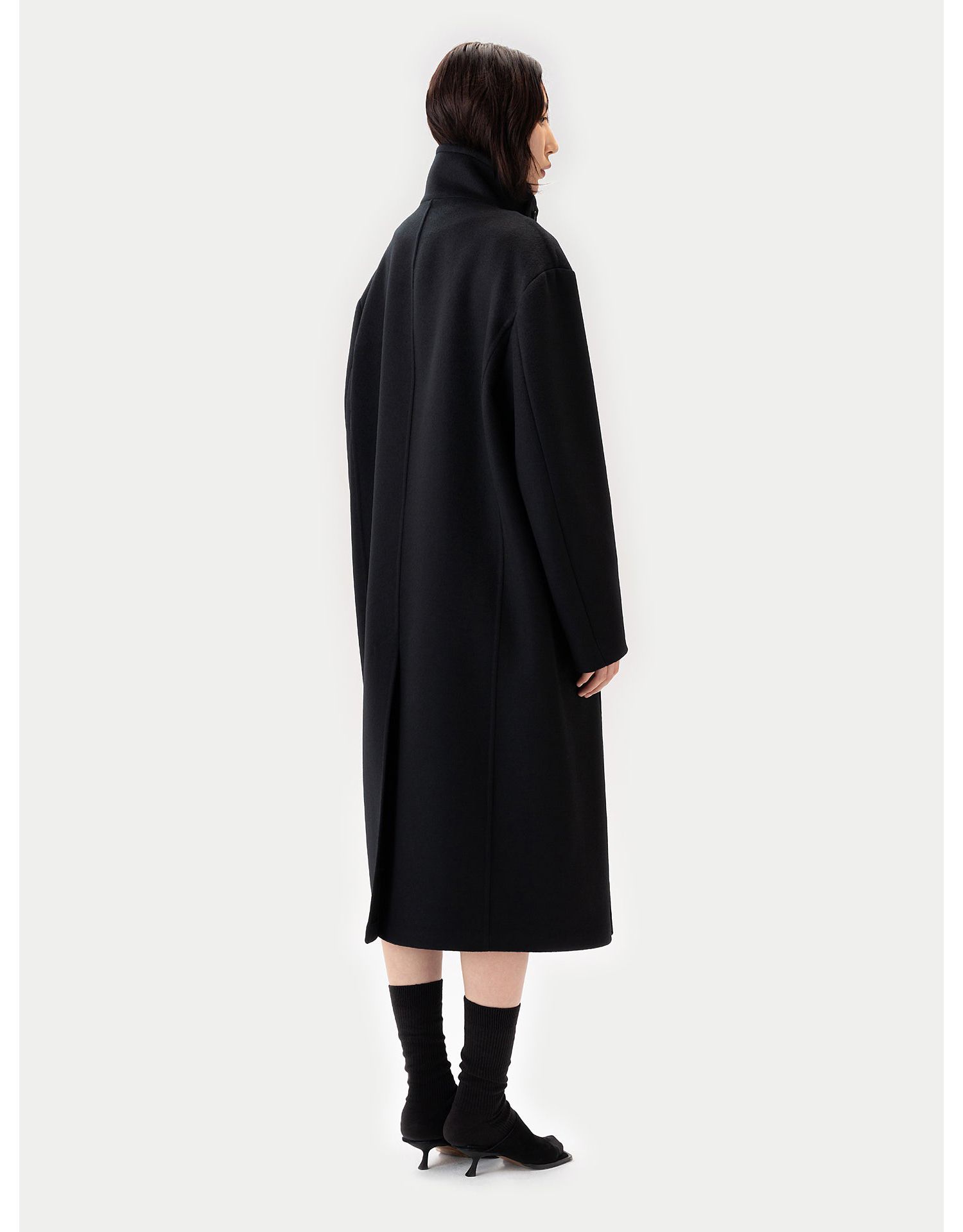 Unisex Cashmere Trench Coat