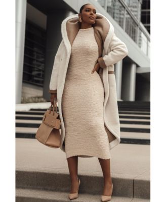 Women's Jaida Reversible Teddy Coat