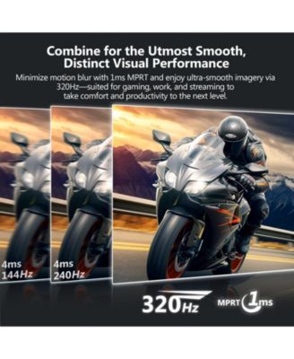 G27IS 27 inch 2K QHD 2560 x 1440 320Hz 1ms Fast IPS Gaming Monitor