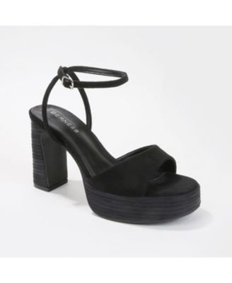 Giulietta Women's Suede-Look Vintage Inspired Platforms
