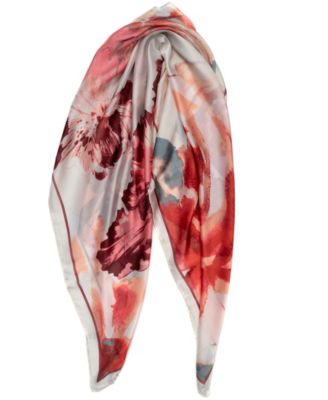 Exploded Blooms Square Scarf