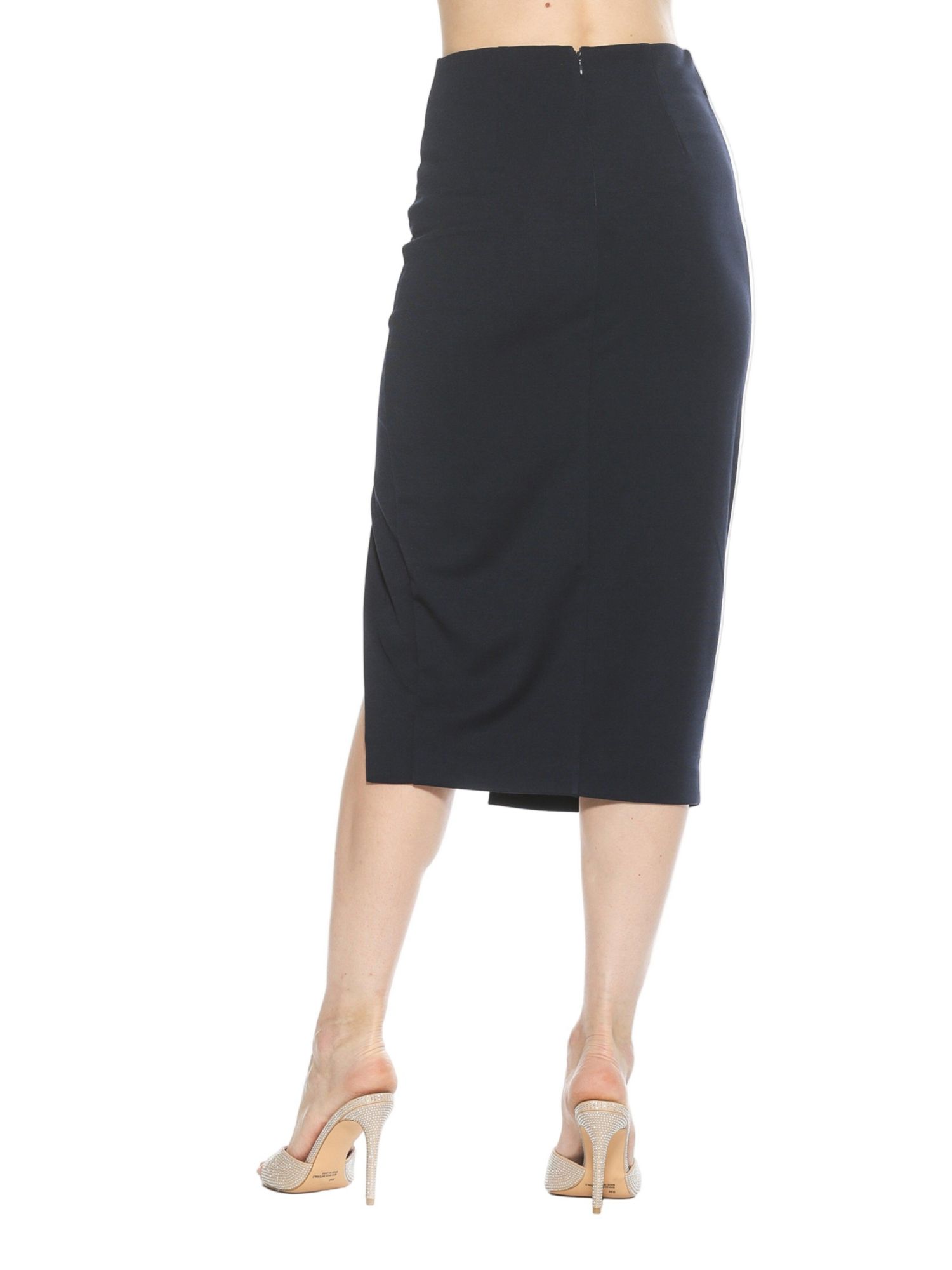 Women's Zayla Suede Pencil Skirt