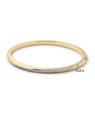 Gold Bangle Bracelet - Kira Bracelet
