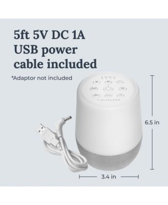 Duet Sound Machine with Bluetooth & Night Light