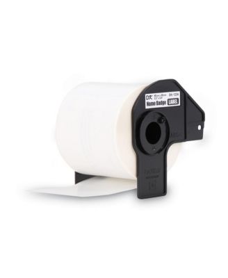 DK1234 2.3 in. x 3.4 in. Die-Cut Name Badge Labels - White (1-Roll