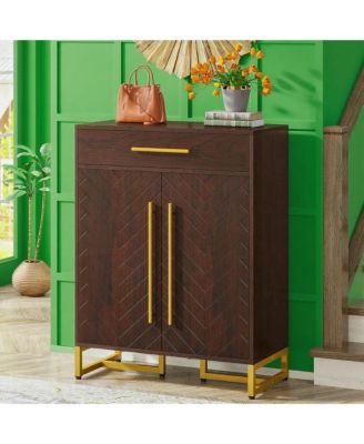 Multi-Compartment Shoe Organizer for Entryway and Hallway