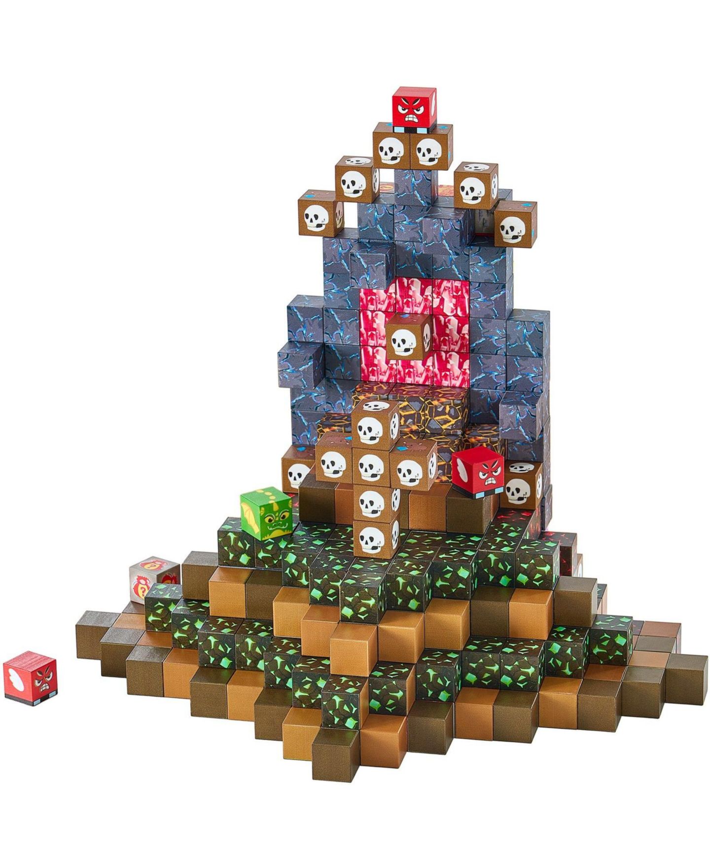 Детский конструктор SUGIFT Dark Castle Double-Sided Magnetic Stem Building Set, 100-Piece, Ages 3+, цвет: Красный — фото 1