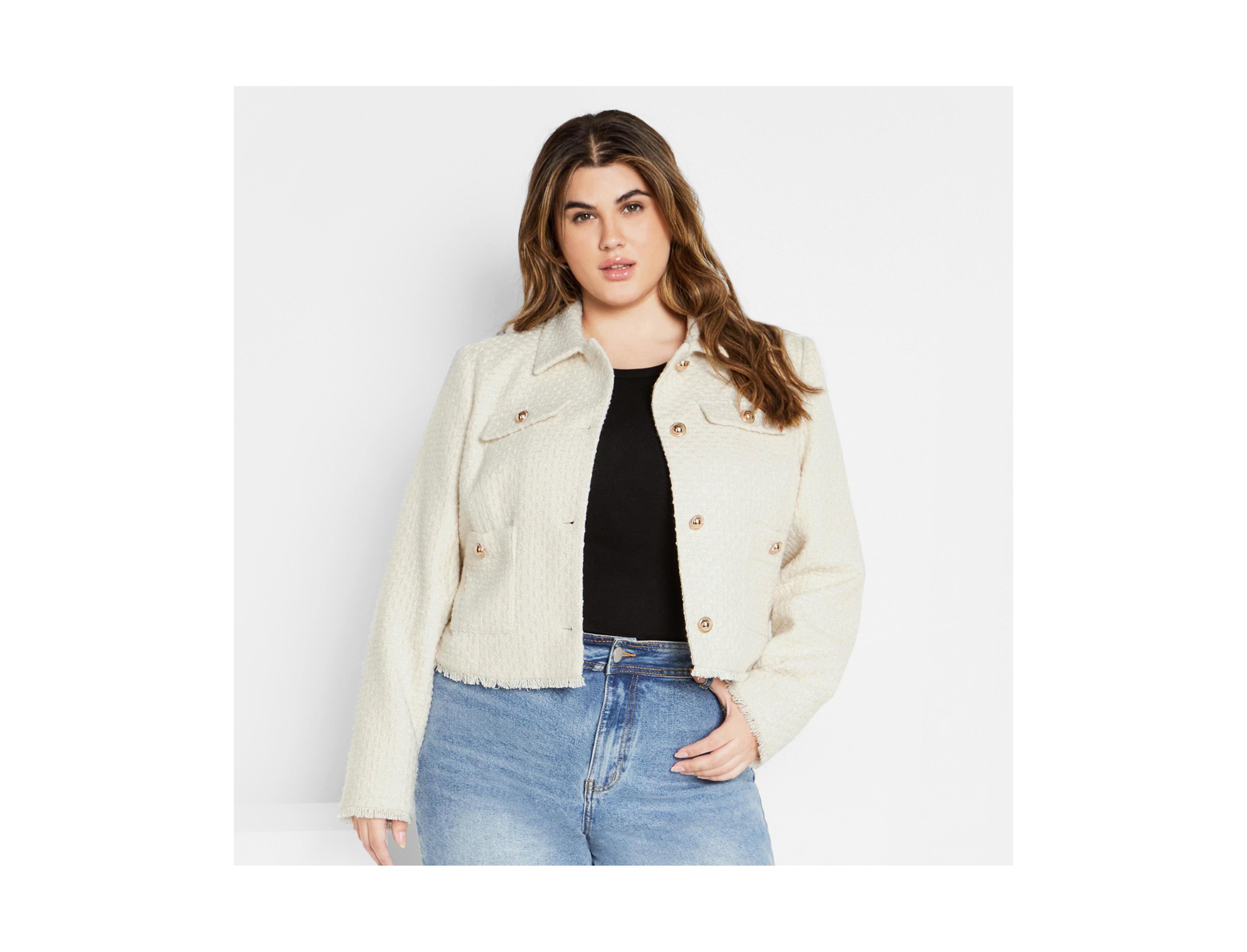 City Chic Plus Amira Jacket