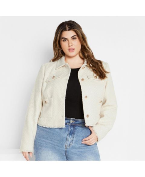 Женские куртки CITY CHIC Plus Size Amira Jacket