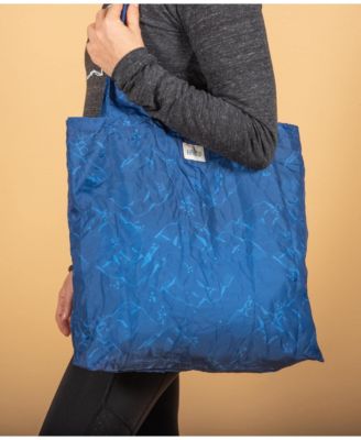 Bloom Packable, Travel Tote/Reusable Grocery Bag Lupine