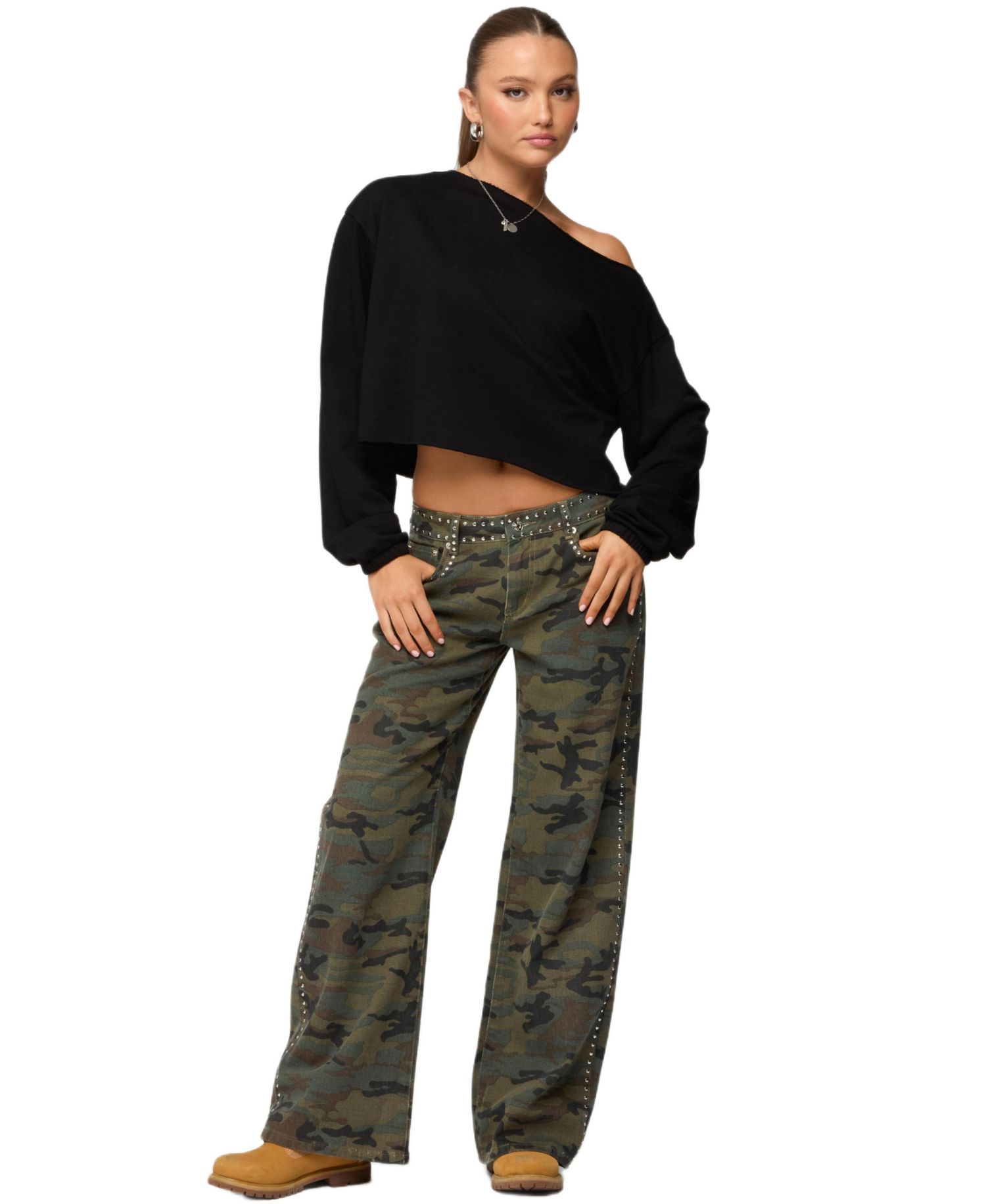 Women's Aveline Off Shoulder Light Sweatshirt