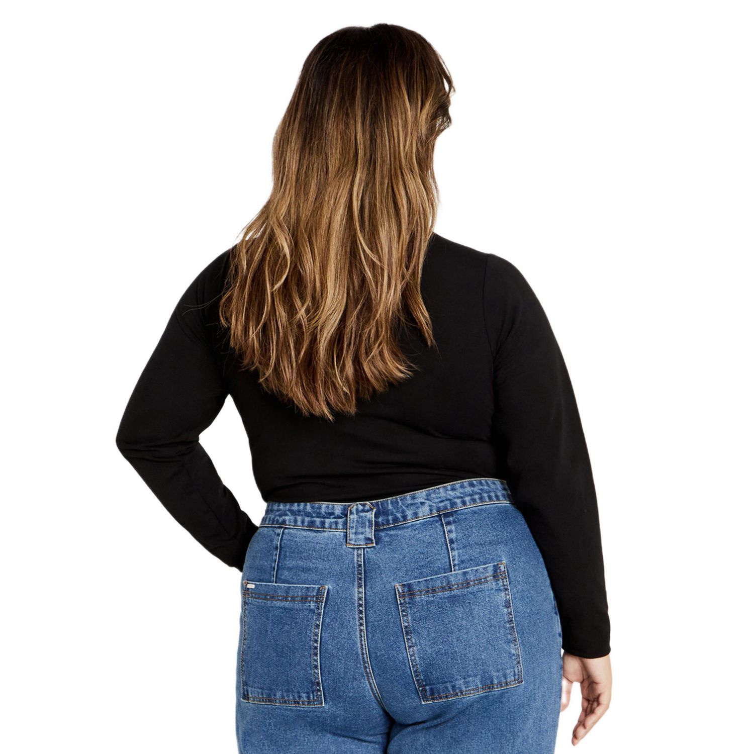 Plus Size Amelila Pleat Bodysuit