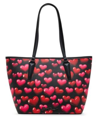 Bubble Hearts Medium Tote Bag