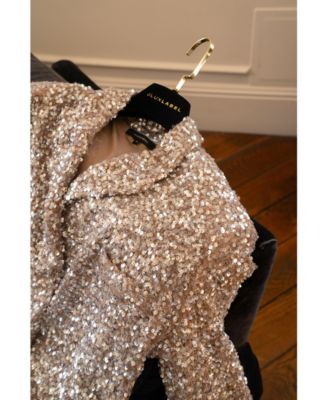 Women's Sequin Oversized Blazer
