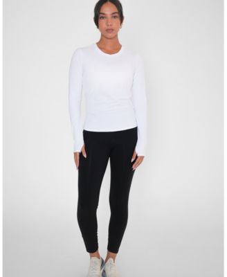 Women's Raya Mid Length Compression Nylon Long Sleeve Top