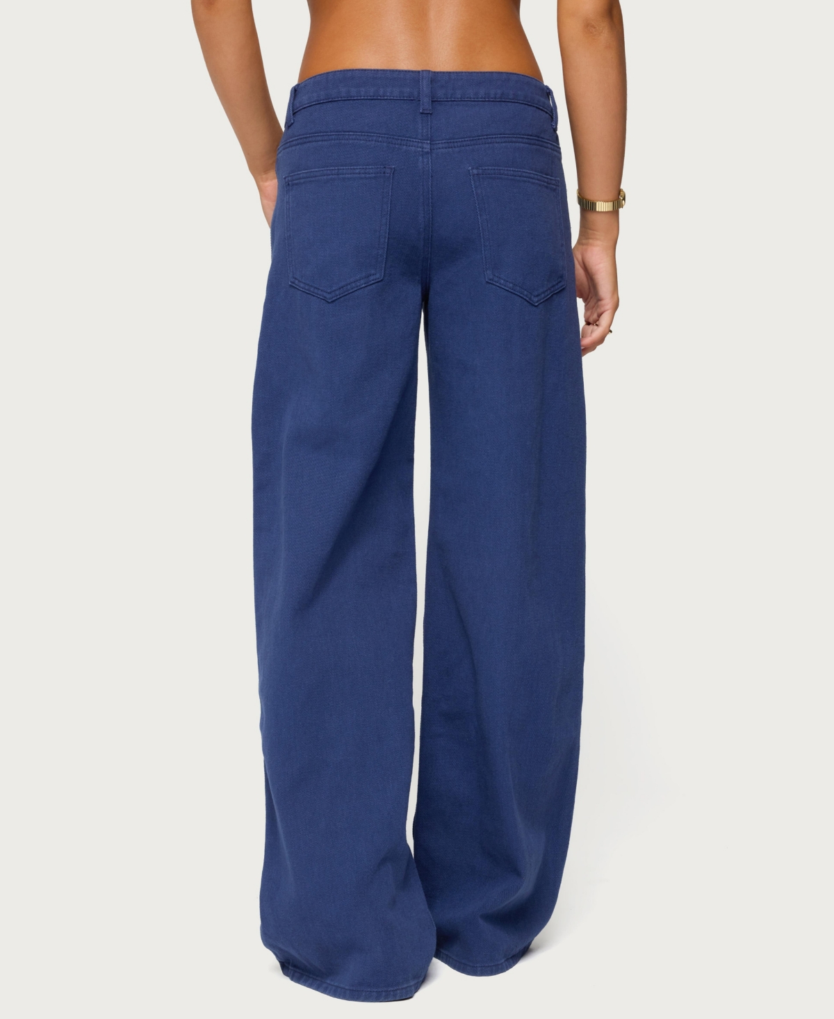 Edikted Women's Daytime low rise jeans