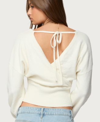 Women's Lillia V Neck Wrap Sweater
