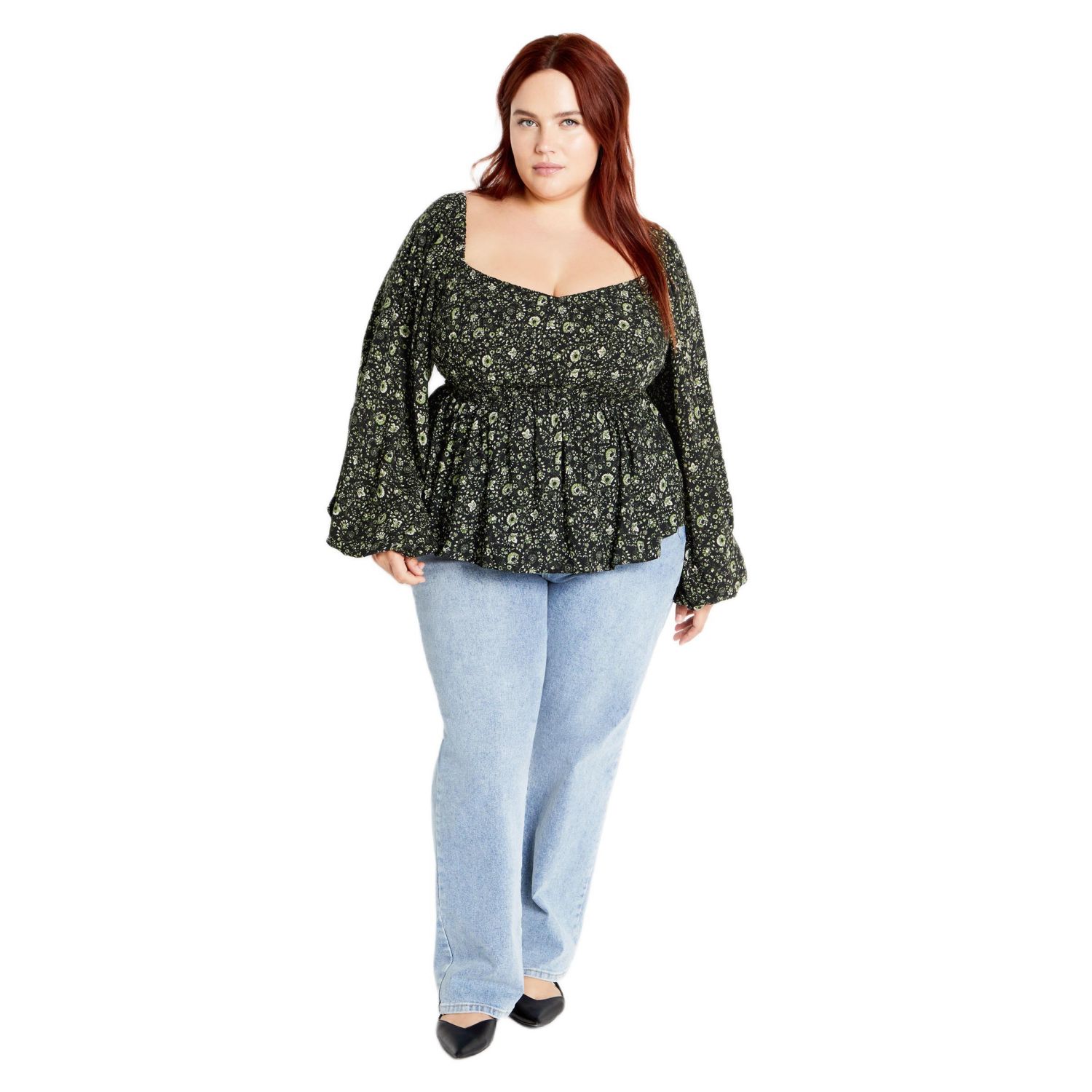 Plus Size Dahlia Top