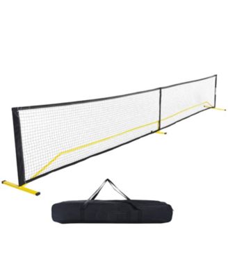 22FT Portable Pickleball Net System, Regulation Size Weather-Resistant Frame with Carrying Bag