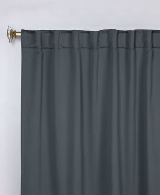 Solid Classic Modern Blackout Curtain Set ,42" x 108" (Set of 2)