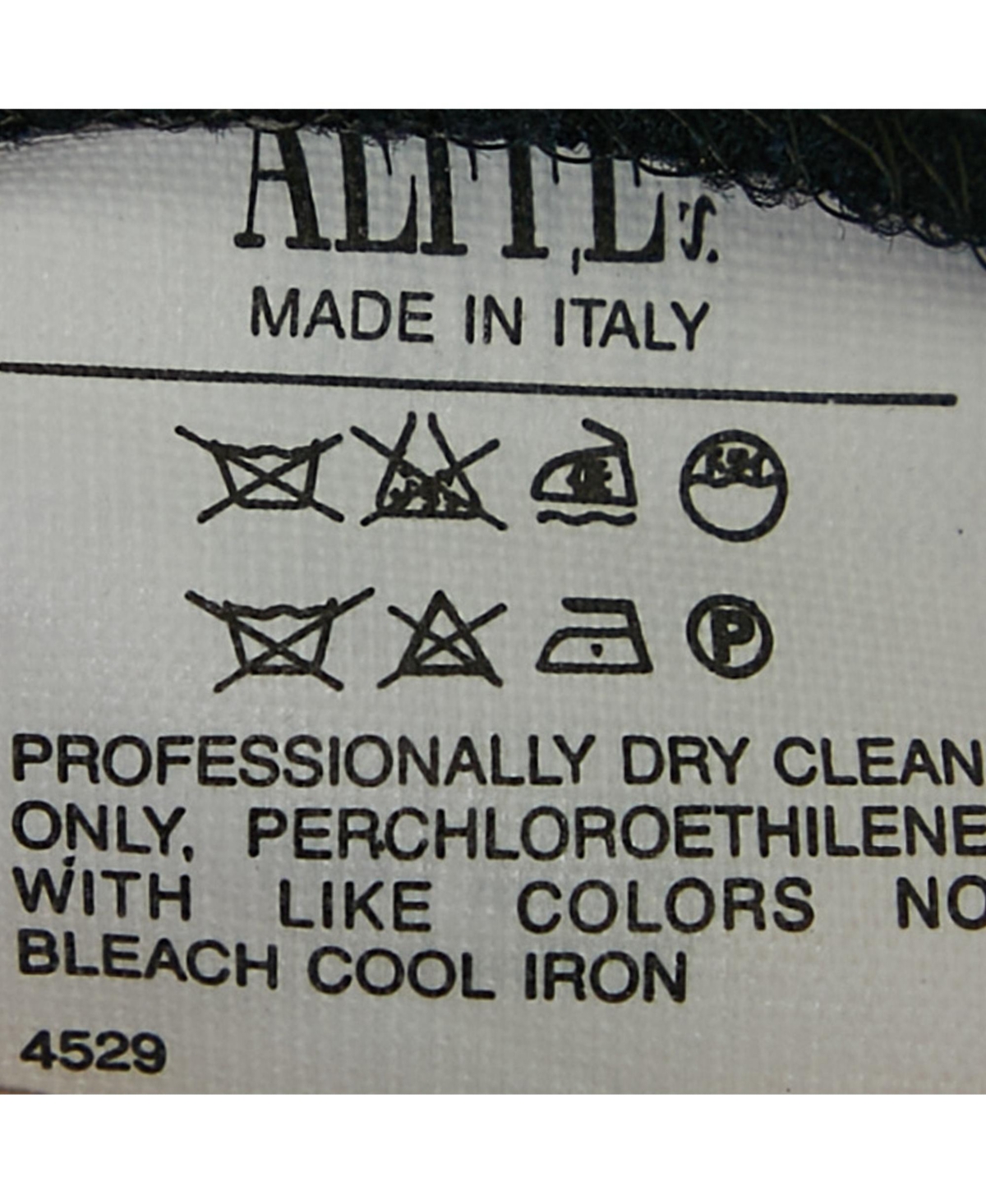 Pre-Owned Moschino Women's Navy Blue Sateen Ruffled Wrap Skirt