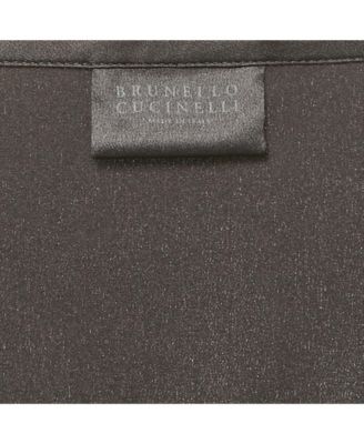 Women's Black Silk Satin Tank Top