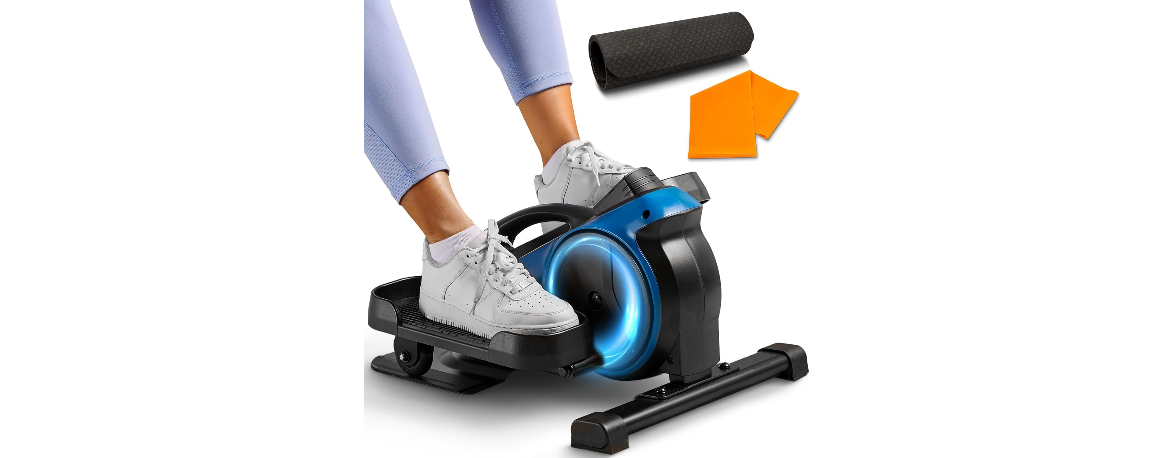 LifePro Under Desk Elliptical - Under Desk Bike Pedal Exerciser - Perfect Desk Exercise Equipment - for Seniors Adults and Teens