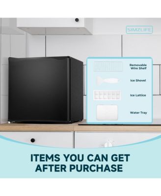 1.6 Cu.Ft Single Door Mini Fridge with Freezer