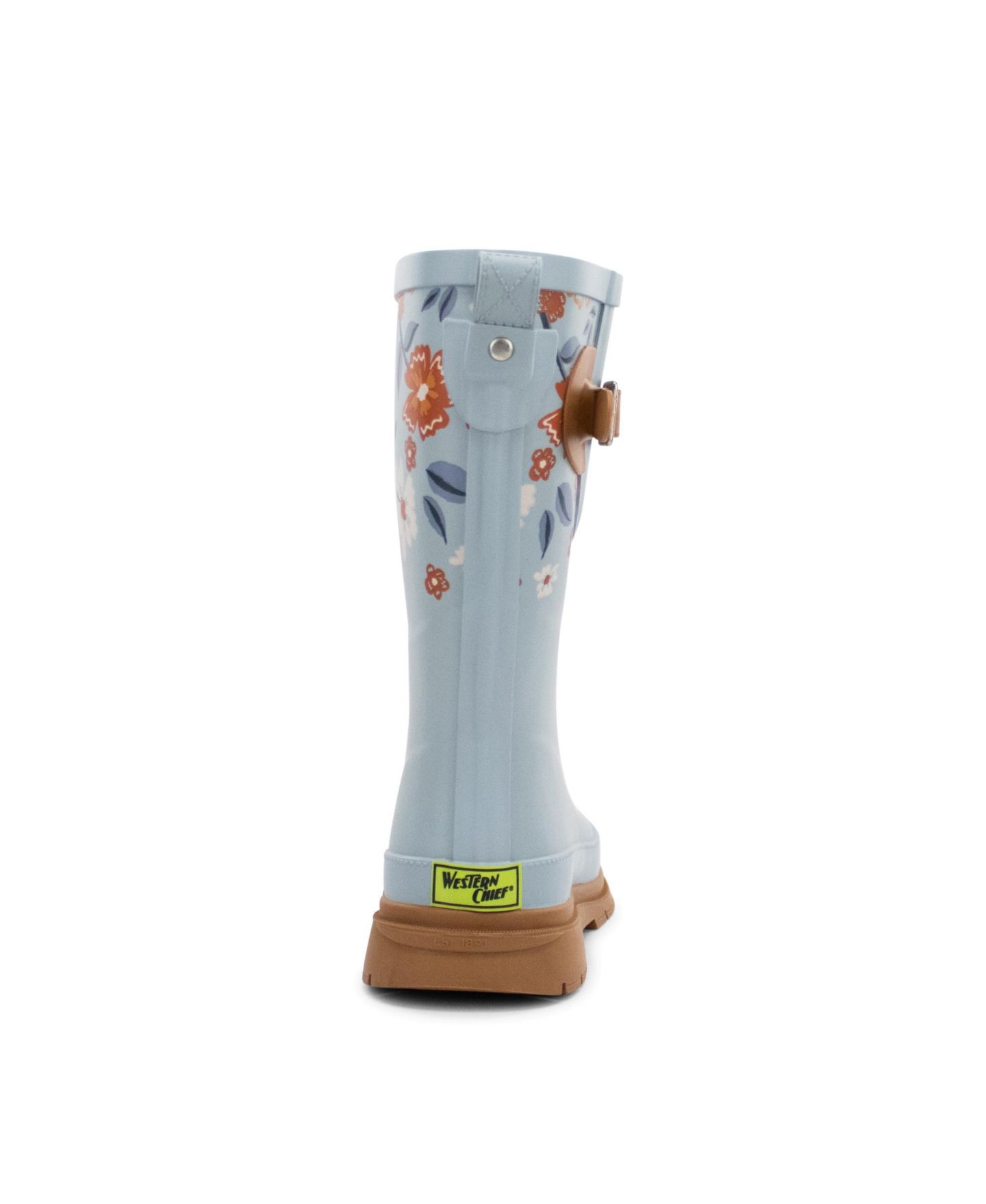 Женские ботинки Western Chief Meadow Mist Mid Rain Boot, цвет: Синий — фото 5
