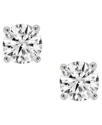 Diamond Stud Earrings (1 ct. t.w.) in 14k White Gold