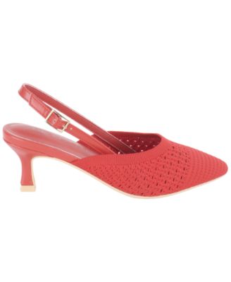Women's Palermo Slingback Buckle Pumps