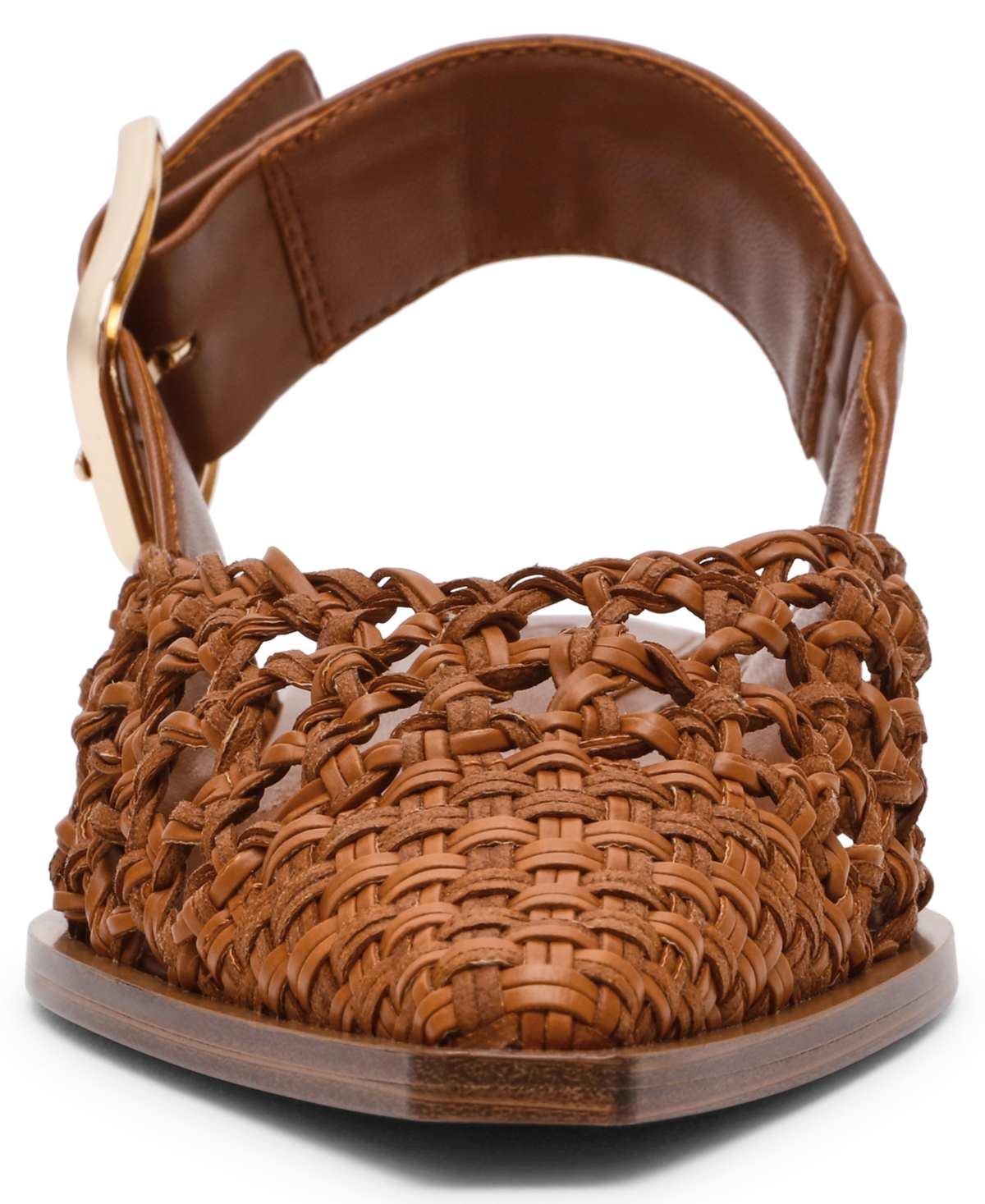 Steve Madden Women's Shay-c Crochet Detail Slingback Ballet Flats