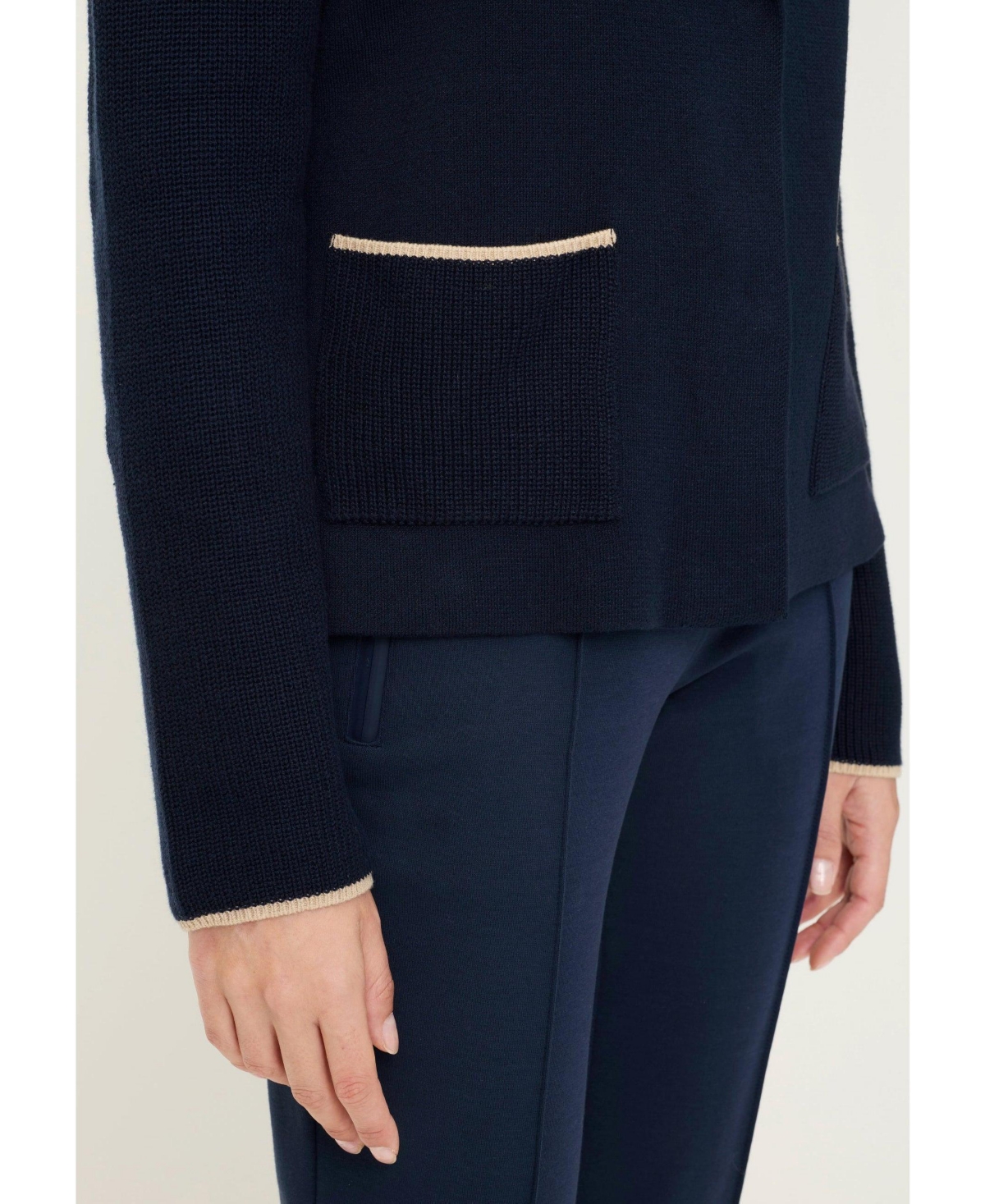 Olsen Women's Knit Hoodie Cardigan Sweater