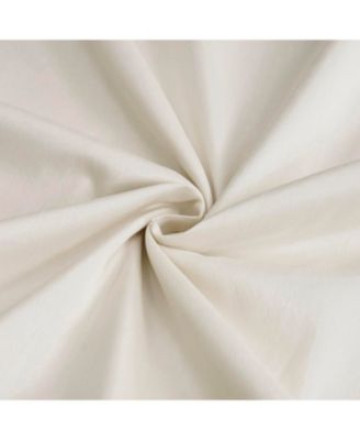 French Pleat Vintage Textured Faux Dupioni Silk Blackout Curtain