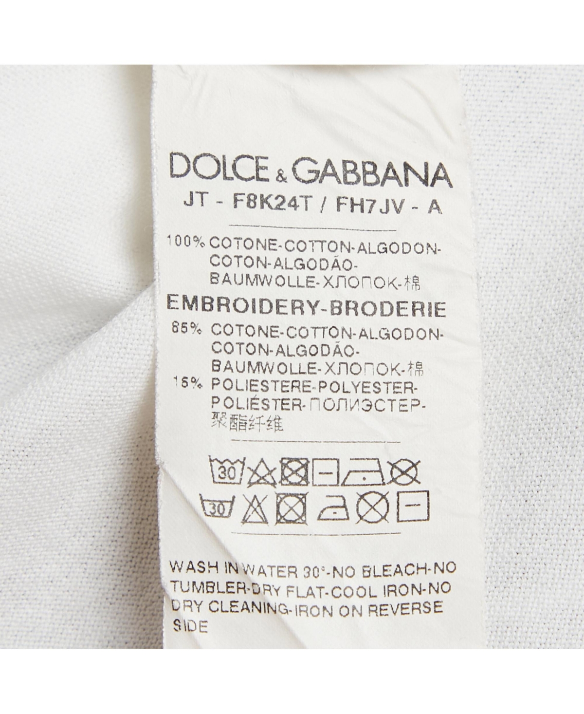 Pre-Owned Dolce & Gabbana Women's Boycott Logo Print Cotton T-Shirt