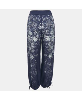 Pre-Owned Chlo&eacute Floral Print Crepe Harem Pants