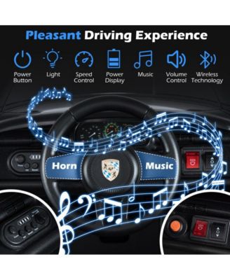 12V Electric Ride On Car with Remote Control and Music