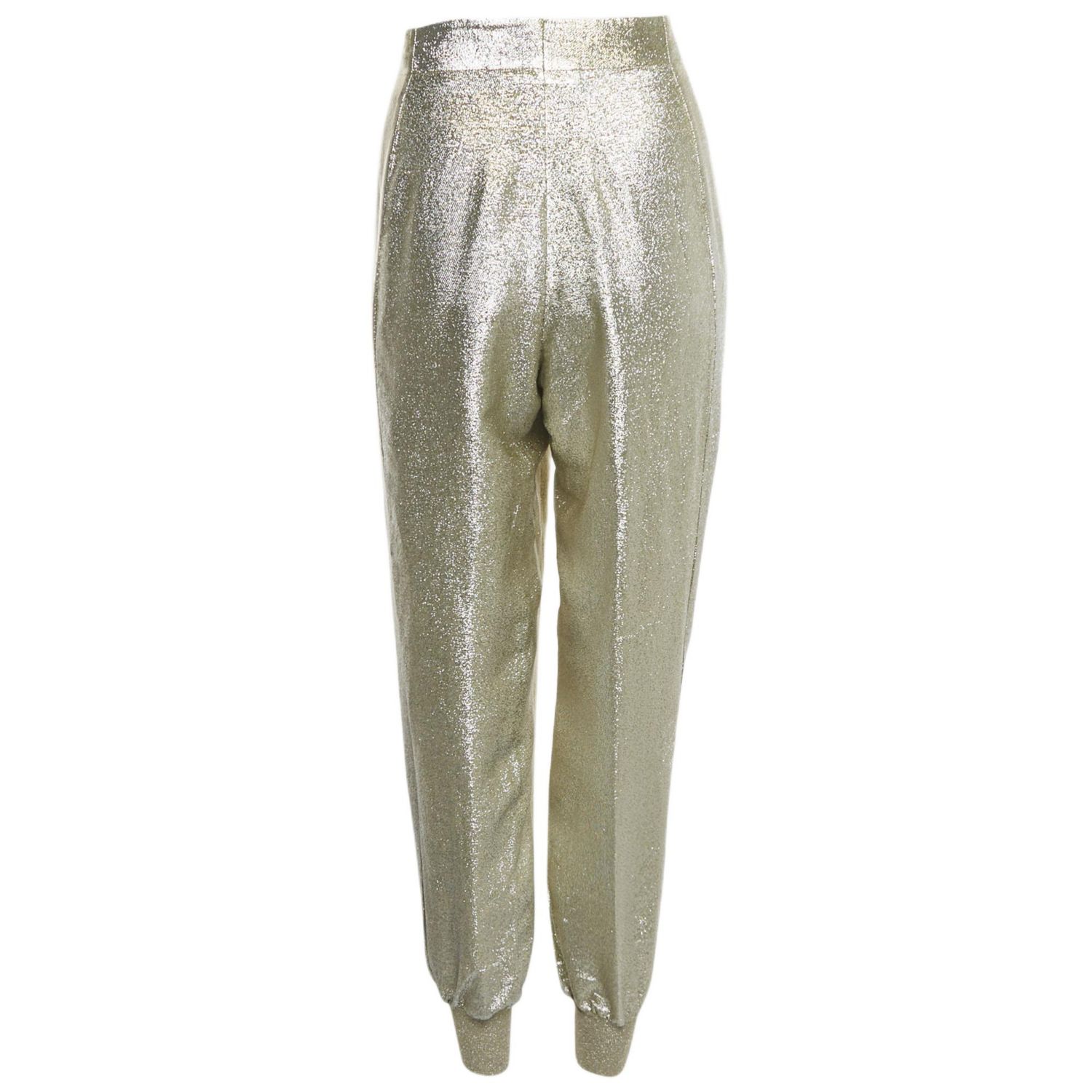 Women's Metallic Lurex Jogger Trousers