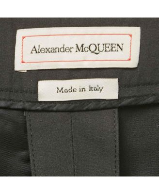 Women's Cotton And Silk Lace Trim Wide Leg Trousers