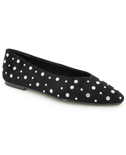 Женские балетки Splendid Latouche Studs Black, цвет: Чёрный