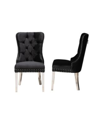 Furniture Honora 2-Pc. Wood Contemporary Dining Chair Set