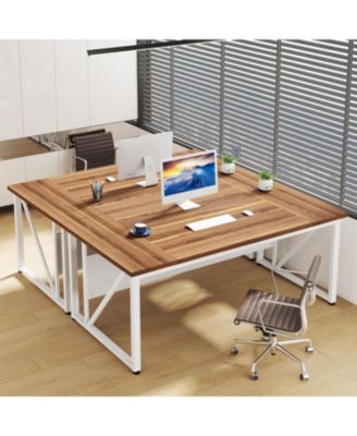 63 inches Executive Computer Desk, Large Home Office Desk Writing Table for Workstation