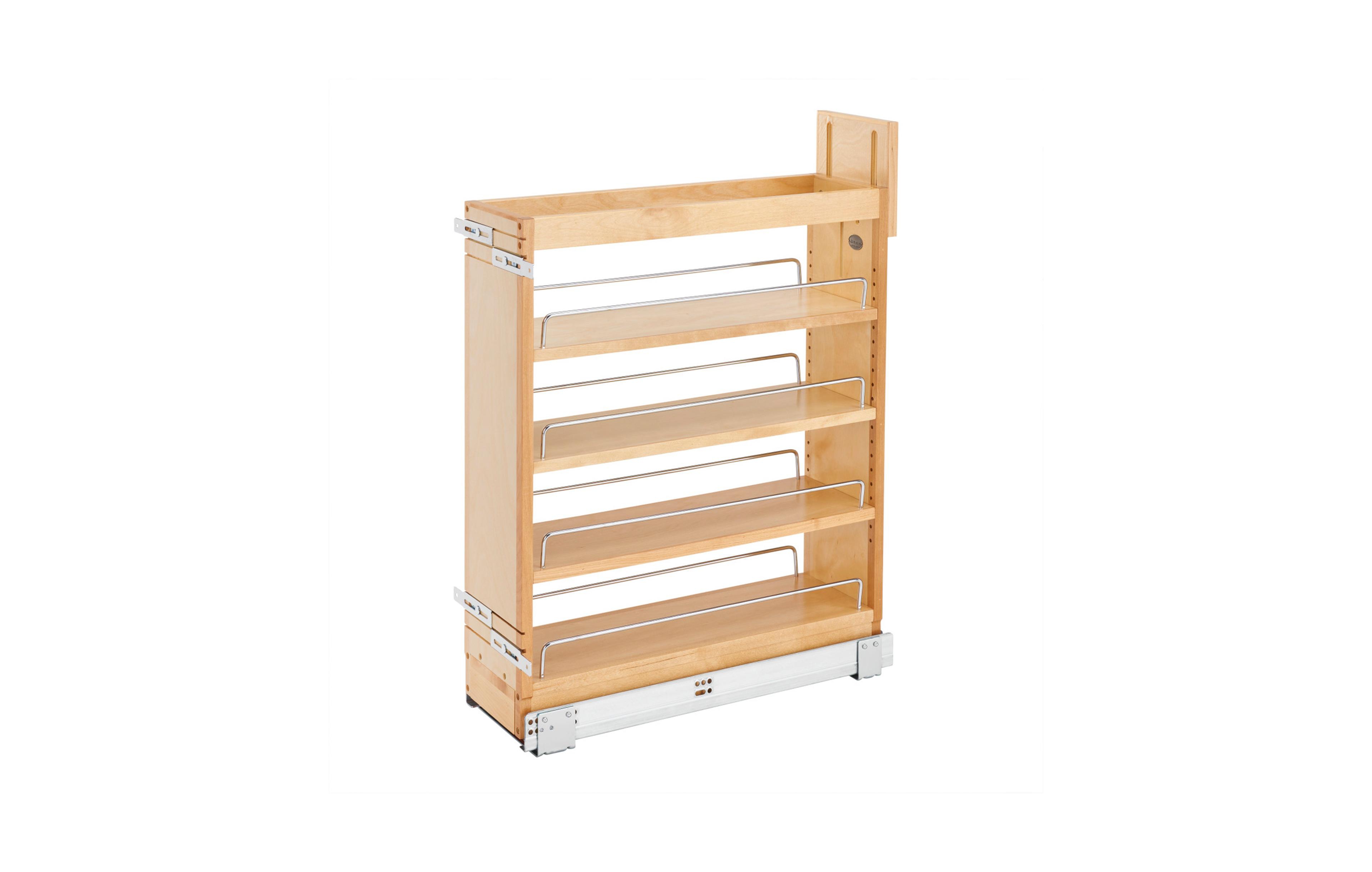 Rev-a-Shelf 7.25'' Pullout Kitchen Cabinet Organizer Soft-close, 448-bcsc-6C