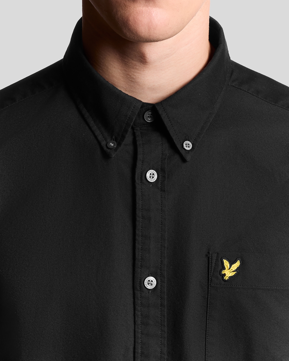 Lyle & Scott Men's Plain Oxford Shirt