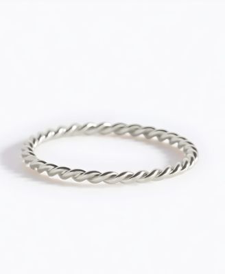 Gold Plated Braided Ring