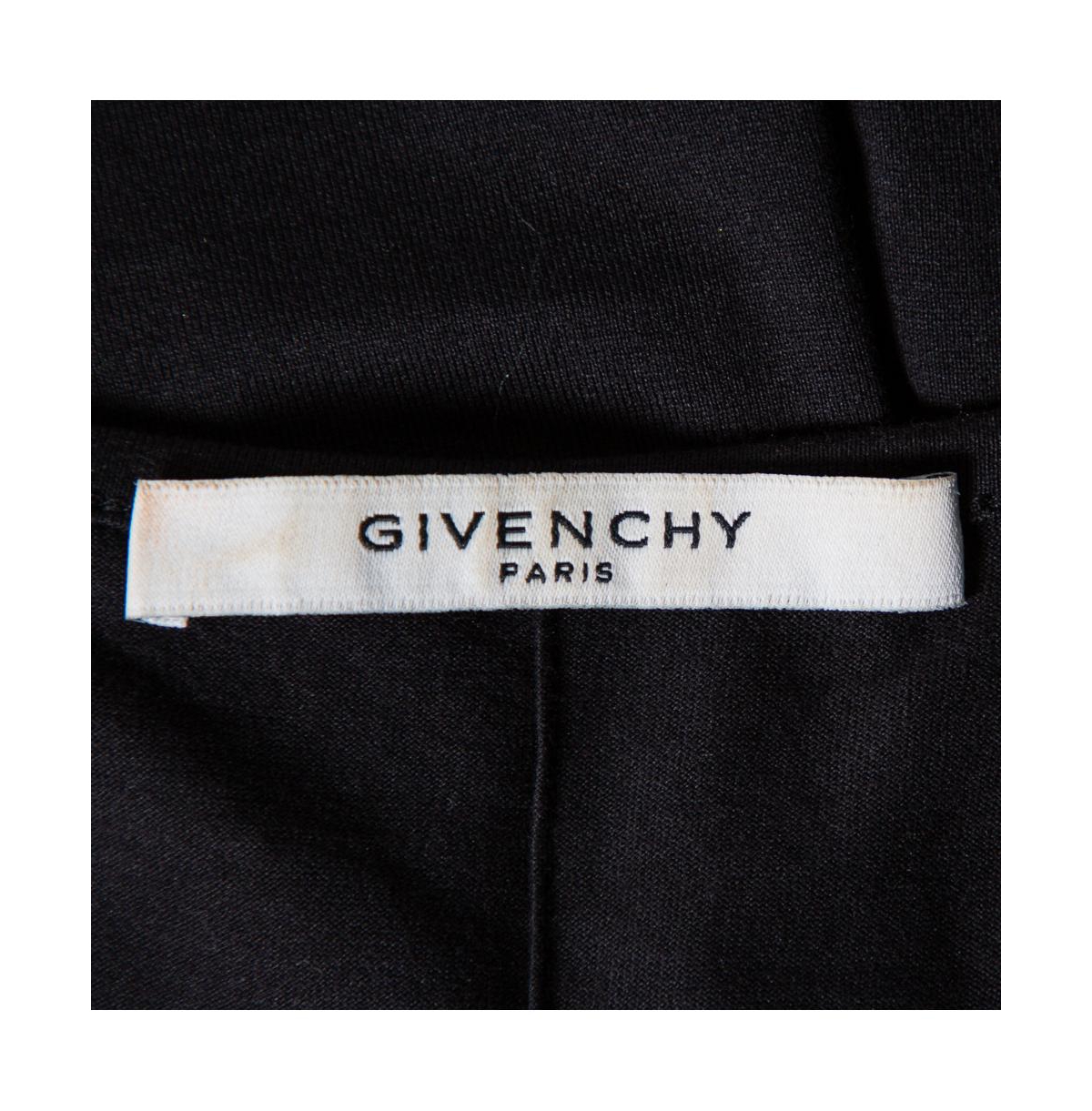 Pre-Owned Givenchy Women's Black Cotton Floral Printed Tank Top