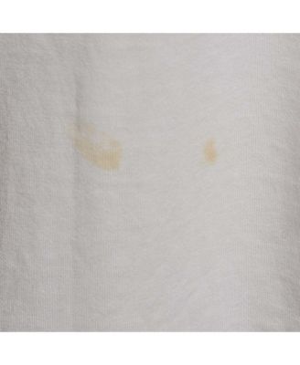 Women's White Boycott Logo Print Cotton T-Shirt