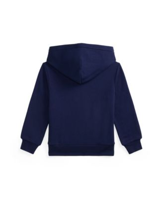 Boys' 2T-7 Embroidered Jersey-Lined Hoodie
